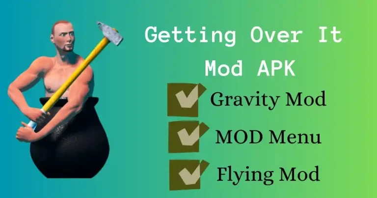 Getting Over It MOD APK (Gravity, Big Hammer, Menu MOD)