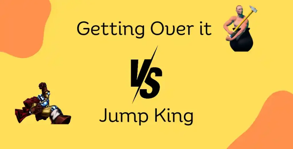 Getting over it vs Jump King