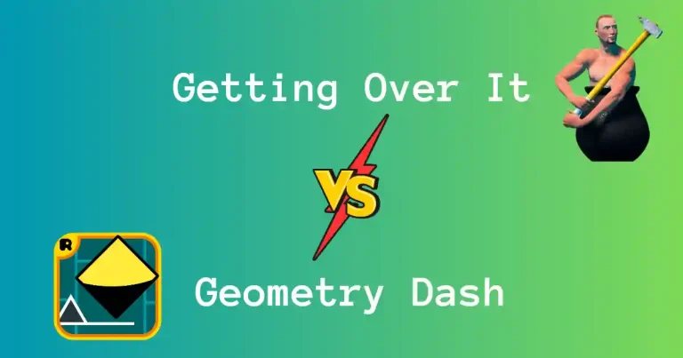 Getting Over It Vs Geometry Dash