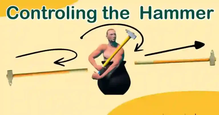 Getting Over it controlling Hammer 